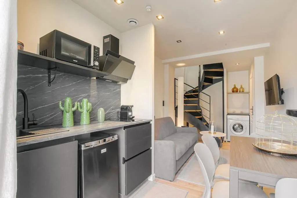 Studio Moderne Et Equipe En Duplex, Villeurbanne 0*,